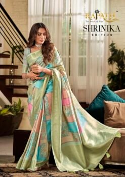 Rajpath Shrinika Designer Handloom Silk Saree