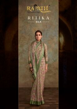 Rajpath Ritika Designer Printed Handloom Silk Saree