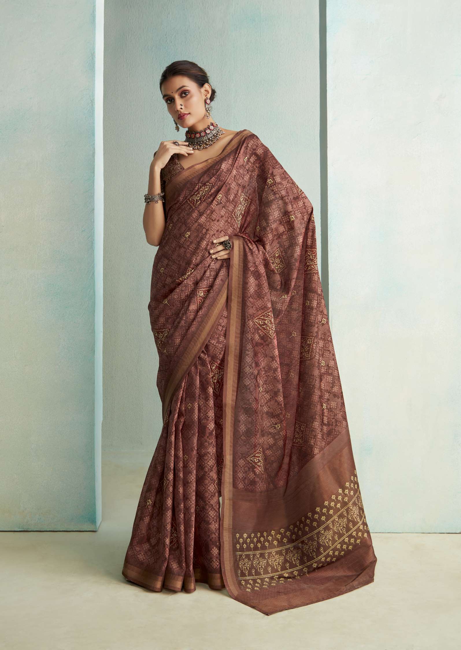 Rajpath Suchitra Latest Pure Jute Women Saree