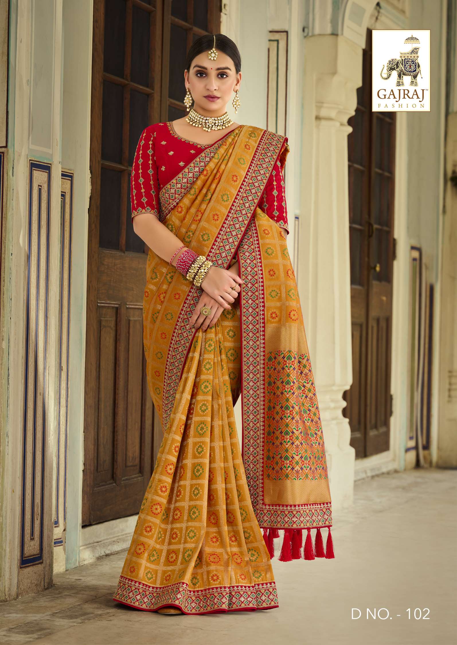 Sumshy Latest Wedding Wear Designer Silk Saree Online