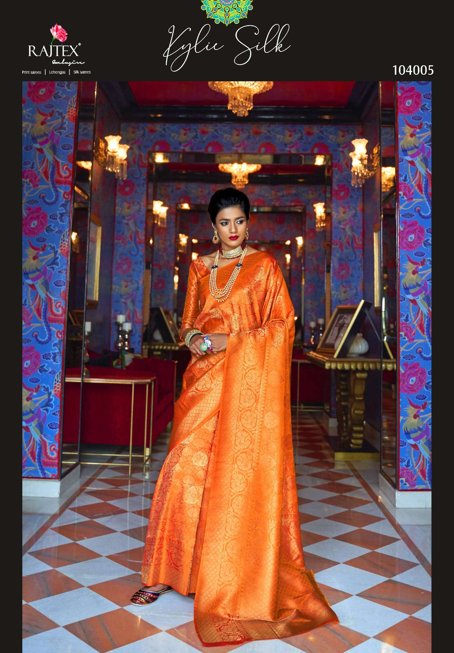 Rajtex Kylie Zari Weaving Handloom Silk Saree