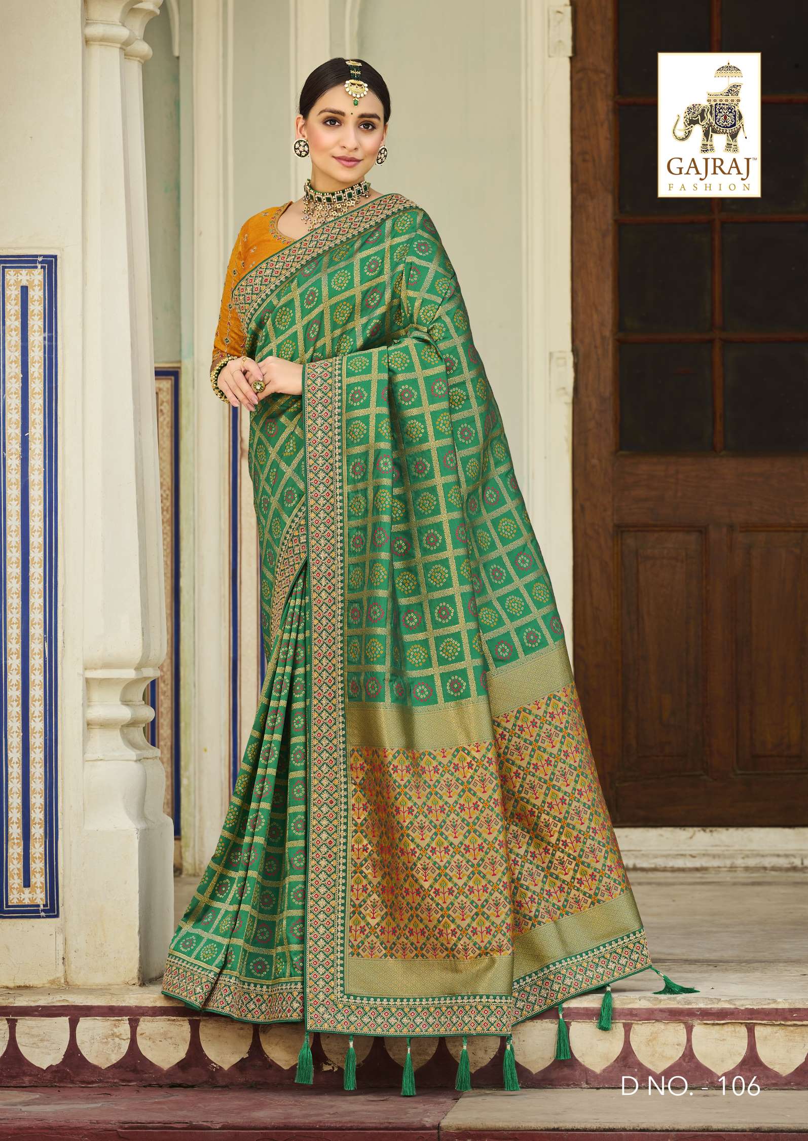 Sumshy Latest Wedding Wear Designer Silk Saree Online