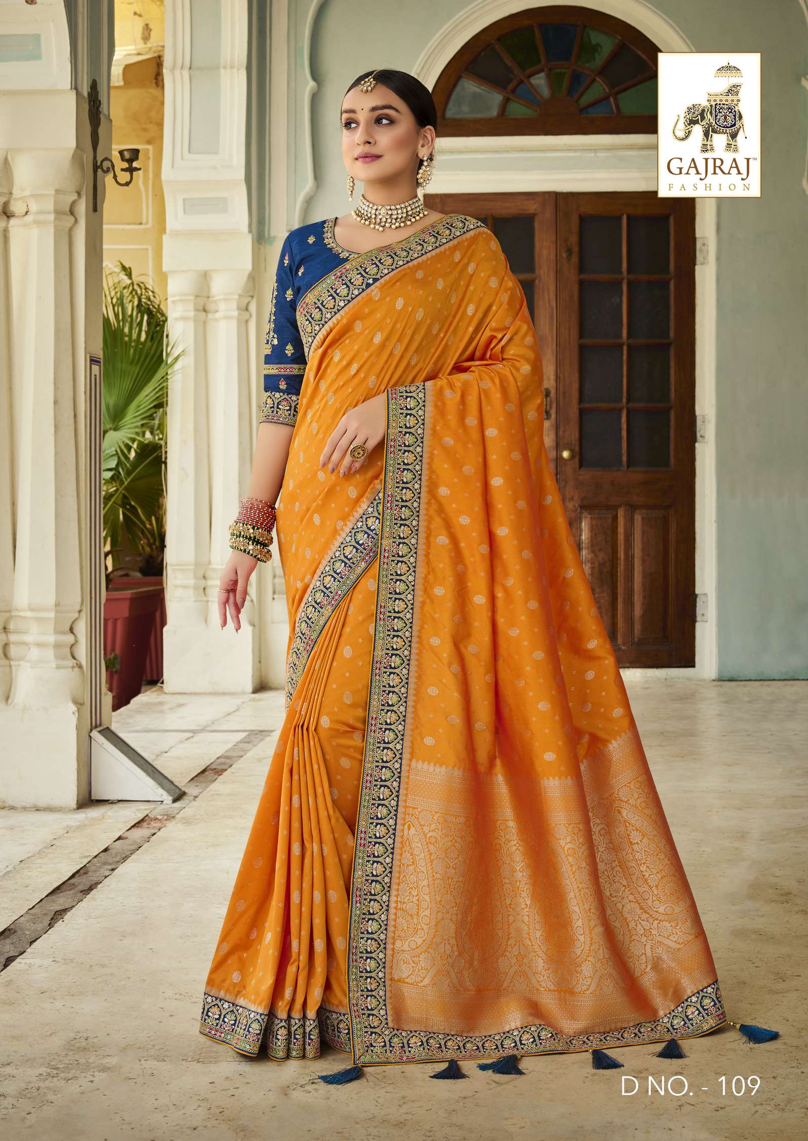 Sumshy Latest Wedding Wear Designer Silk Saree Online