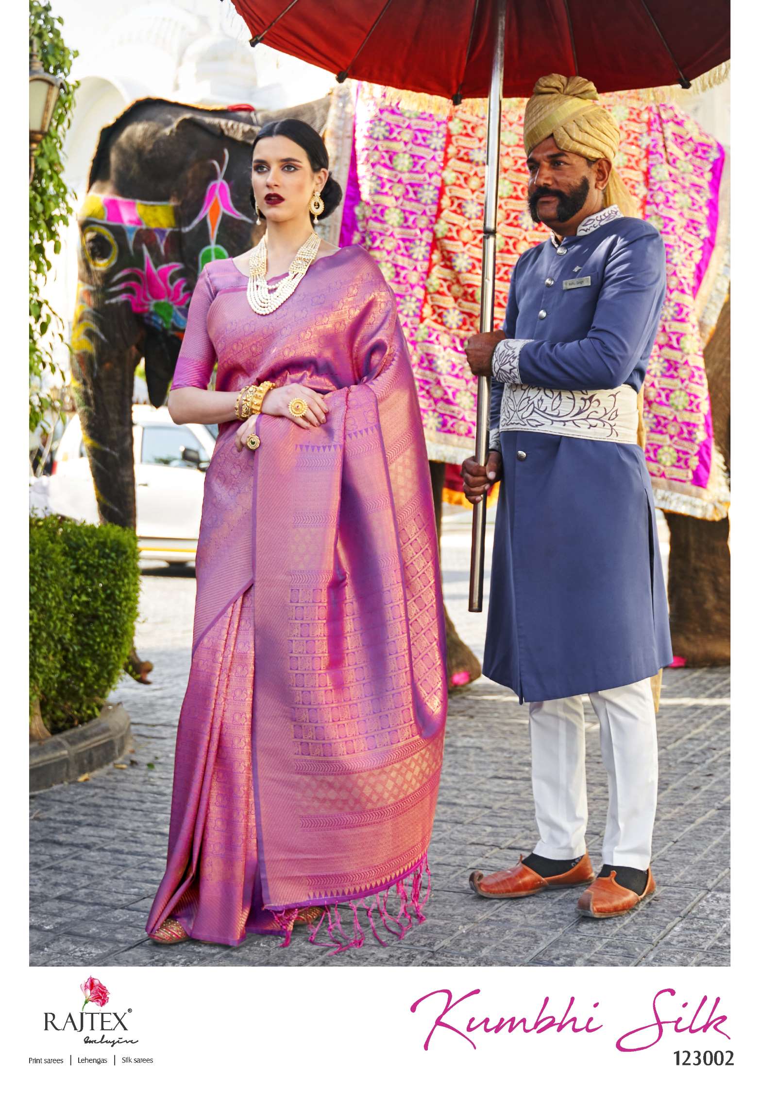 Rajtex Kumbhi Zari Weaving Handloom Silk Saree