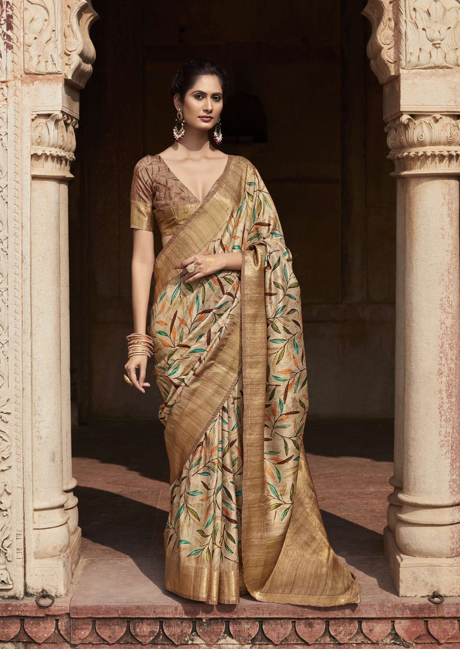 Rajpath Kavya Wedding Wear Jacquard Handloom Silk Saree