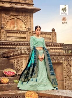 Sumshy Wedding Wear Embroidery Georgette Lehenga Choli