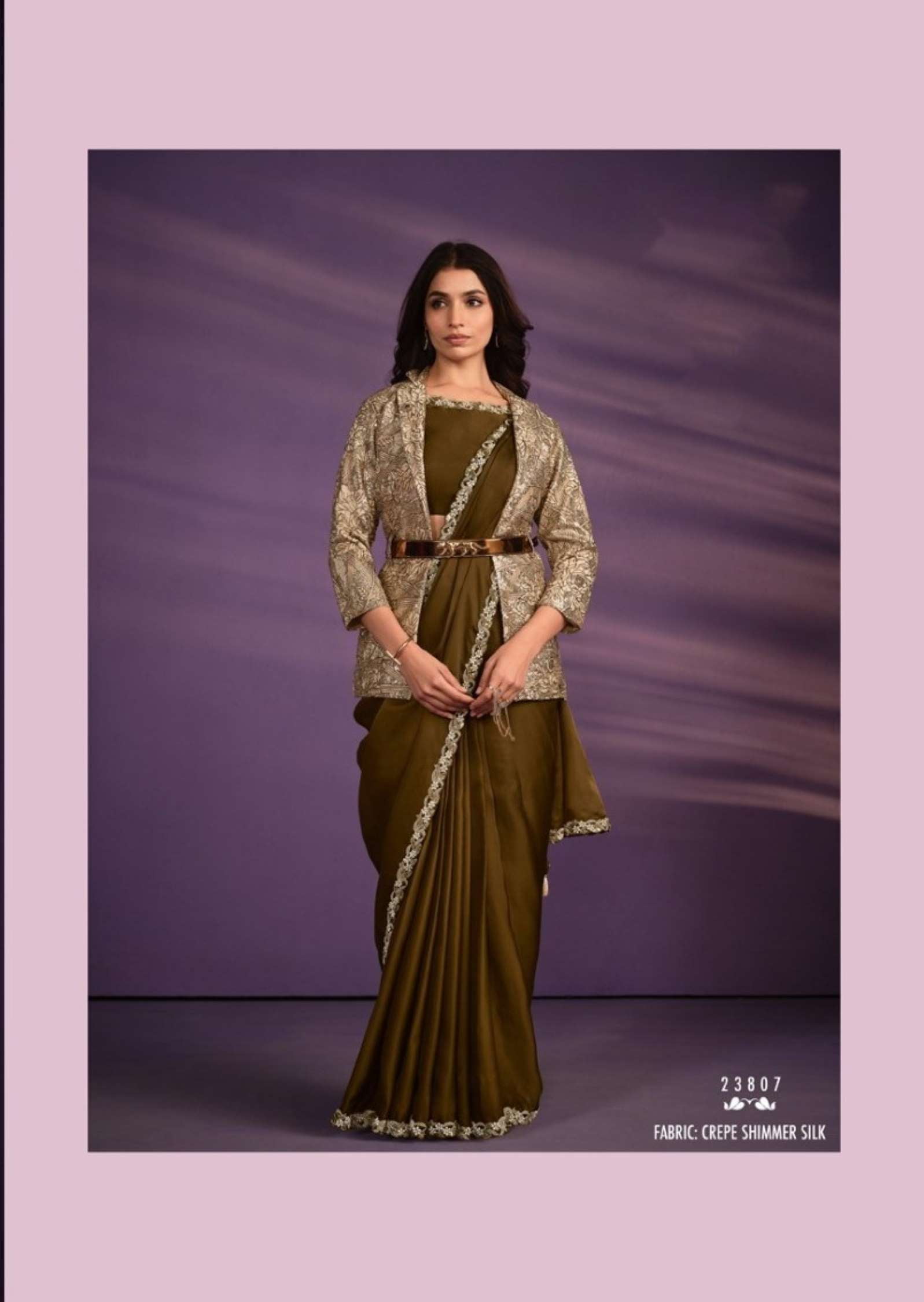 Mahostav Moh Manthan Exotica Designer Fancy Party Wear Saree