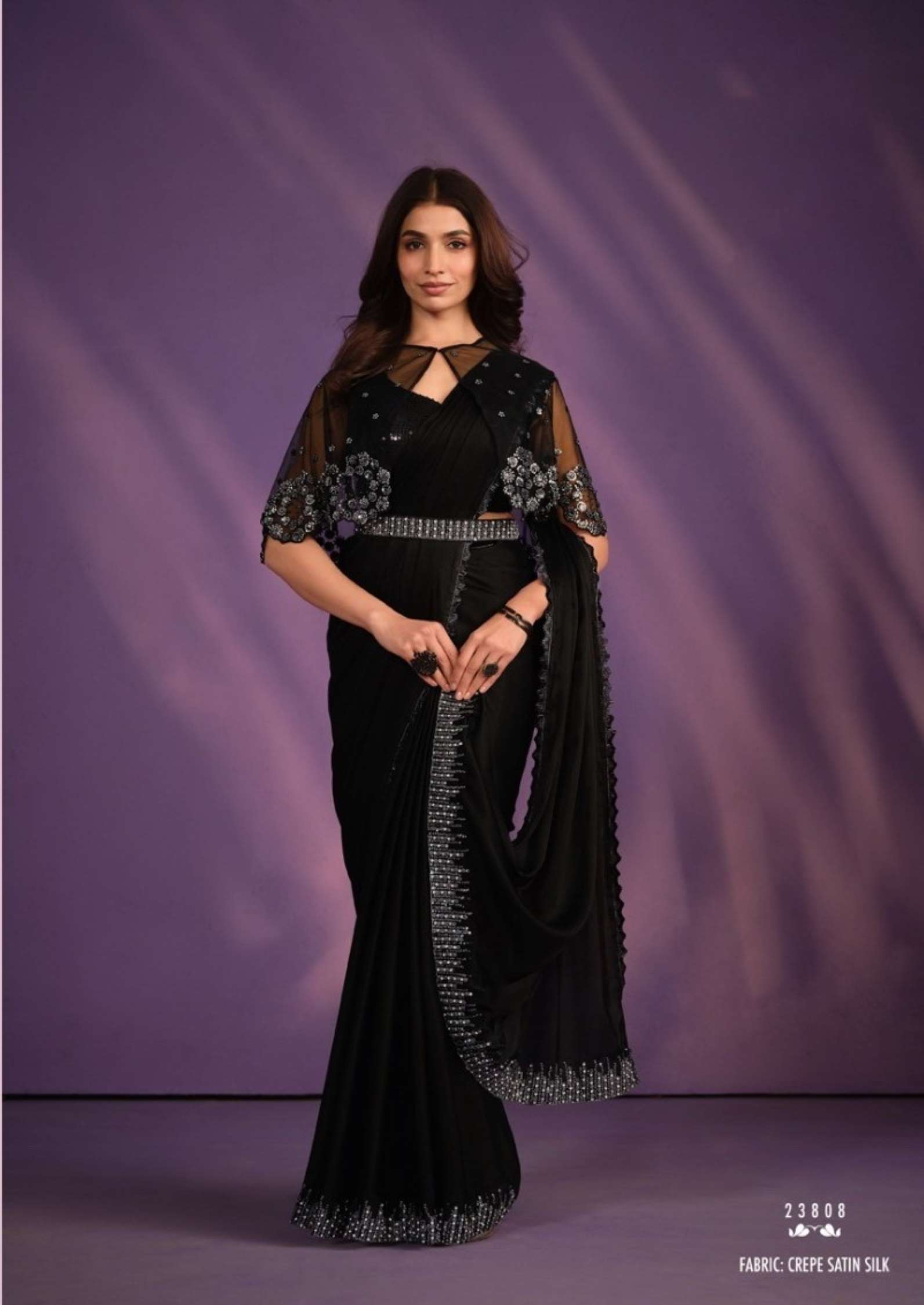 Mahostav Moh Manthan Exotica Designer Fancy Party Wear Saree