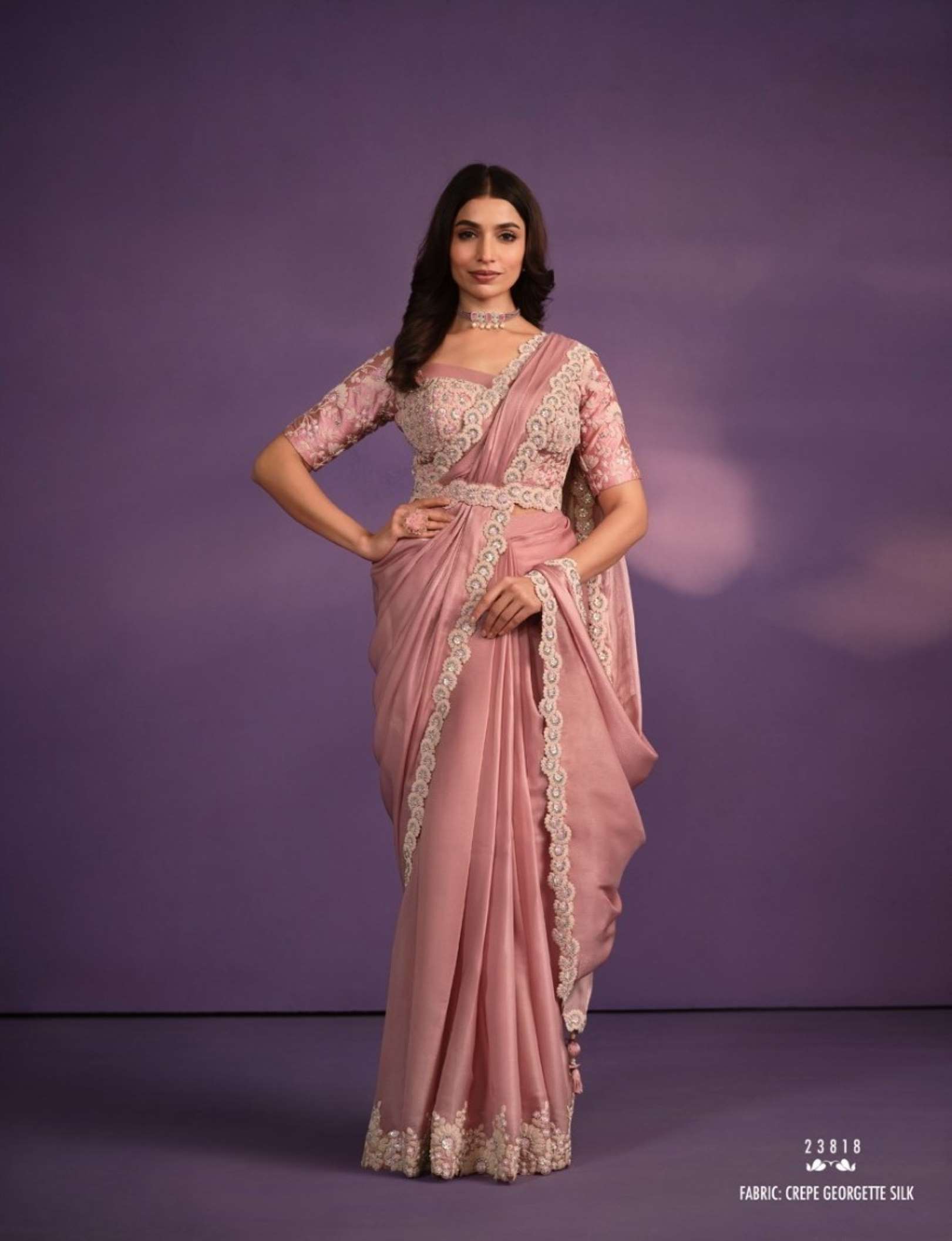 Mahostav Moh Manthan Exotica Designer Fancy Party Wear Saree