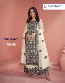 Aashirwad Ruhani Designer Premium Silk Readymade Suit