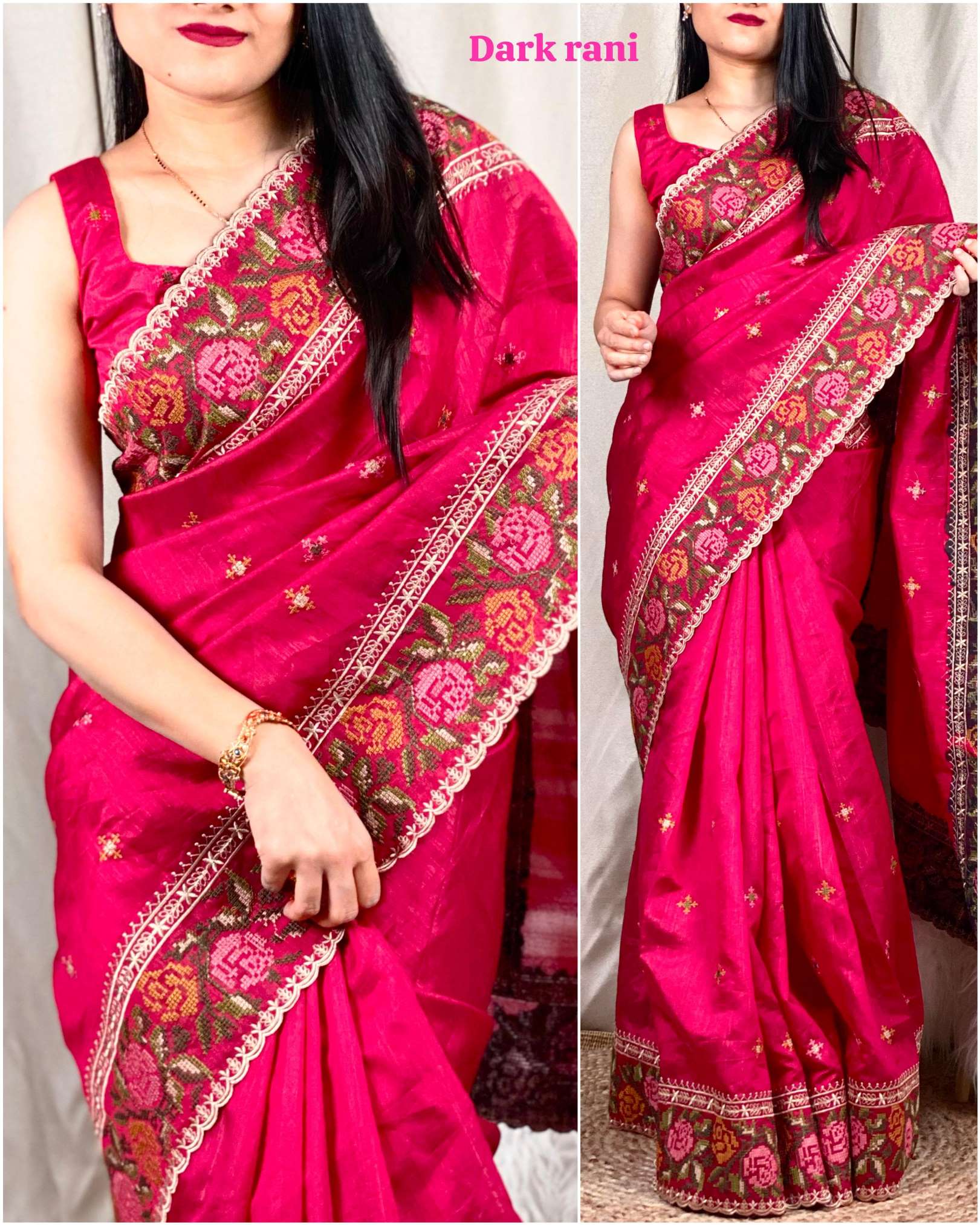 Sumshy Nandika Designer Party Wear Ruhani Silk Saree