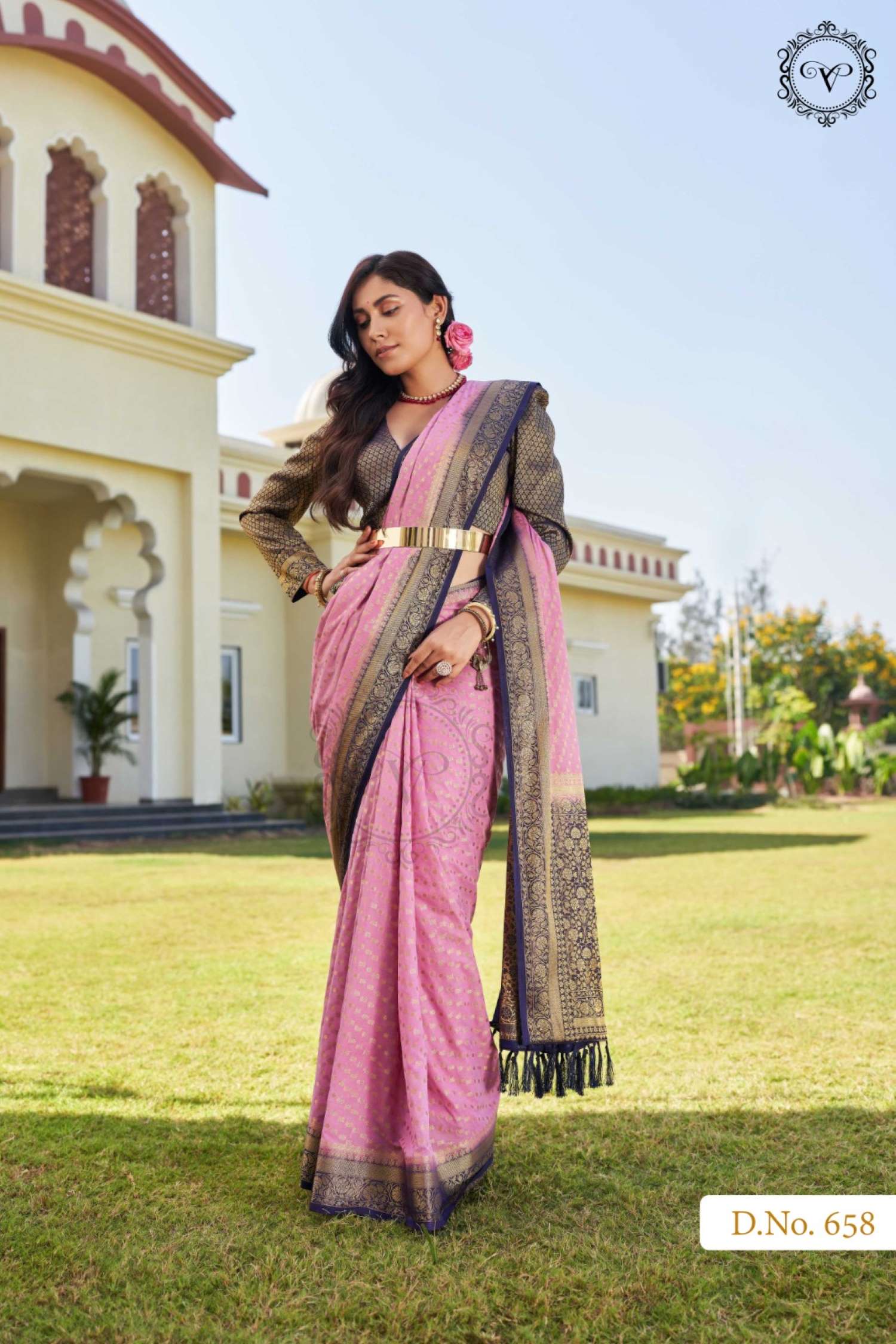 Sumshy Mohini Latest Designer Georgette Saree