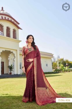 Sumshy Mohini Latest Designer Georgette Saree