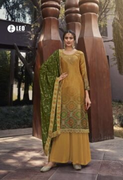 Sumshy Leo Aarkh Vol 5 Digital Printed Satin Readymade Dress