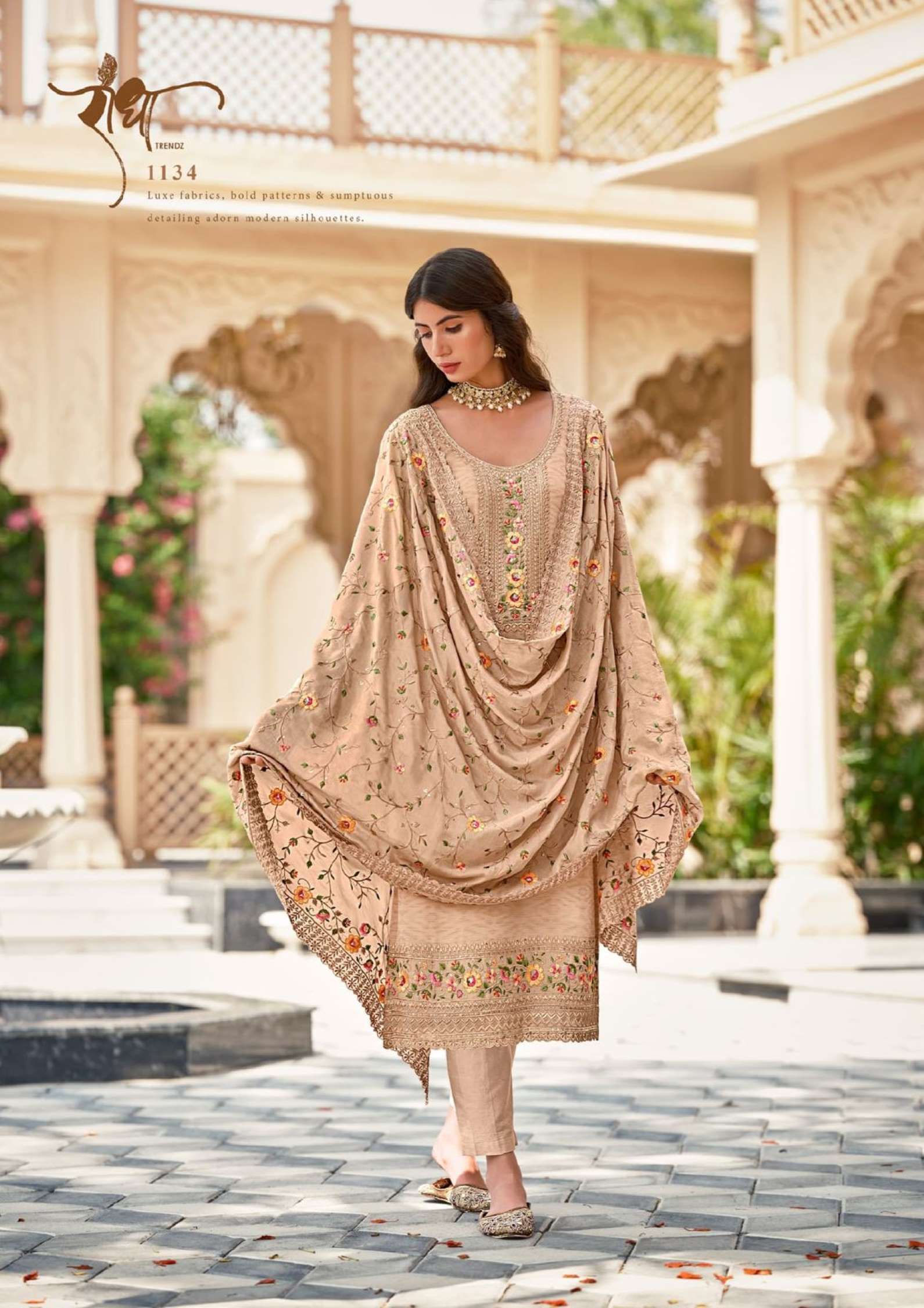 Sumshy Radha Designer Real Georgette Readymade Dress