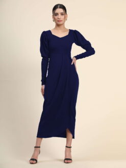 Sumshy Party Wear Cotton Lycra Bodycon Dress