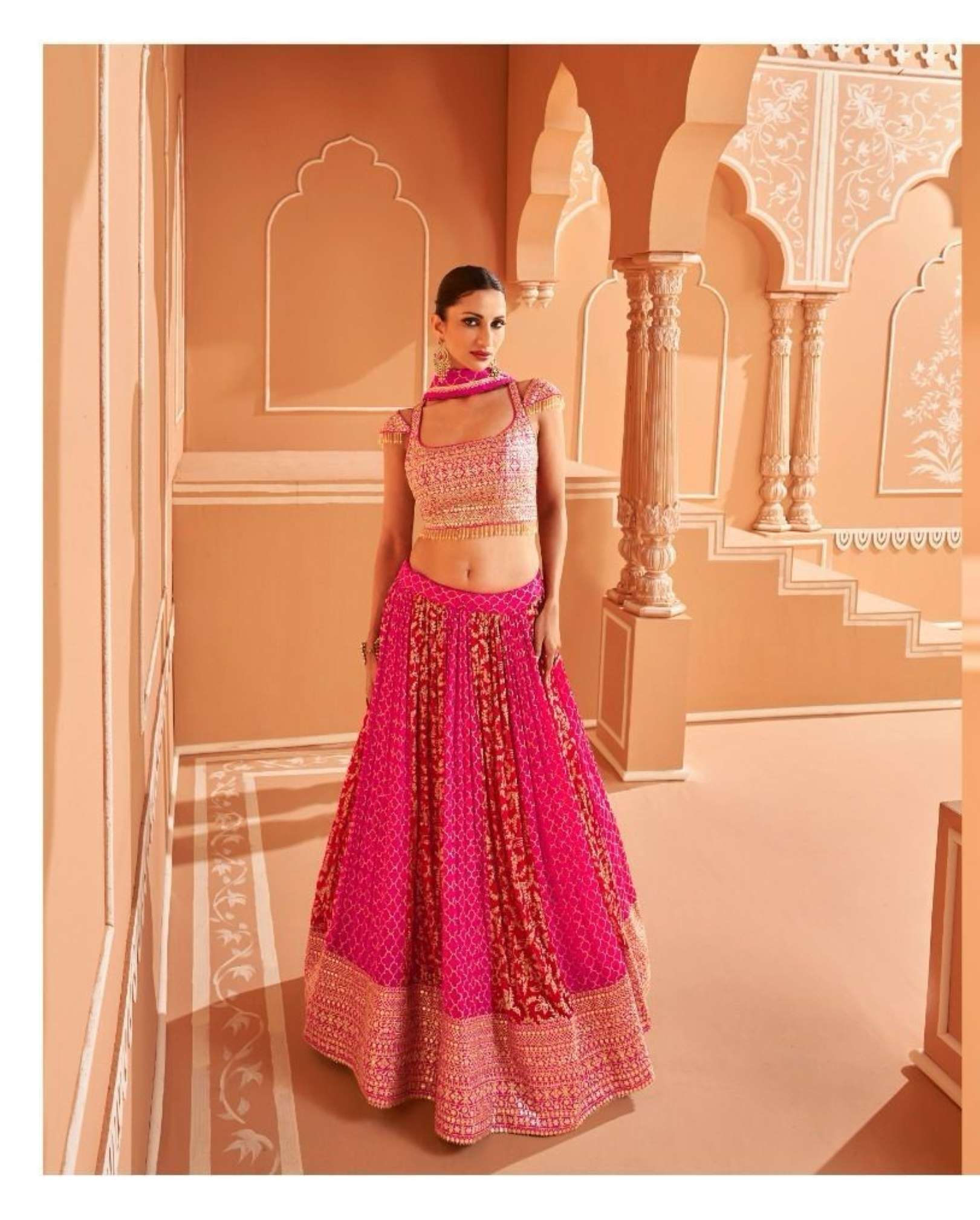Sayuri Kalishta Embroidery Real Georgette Lehenga Choli