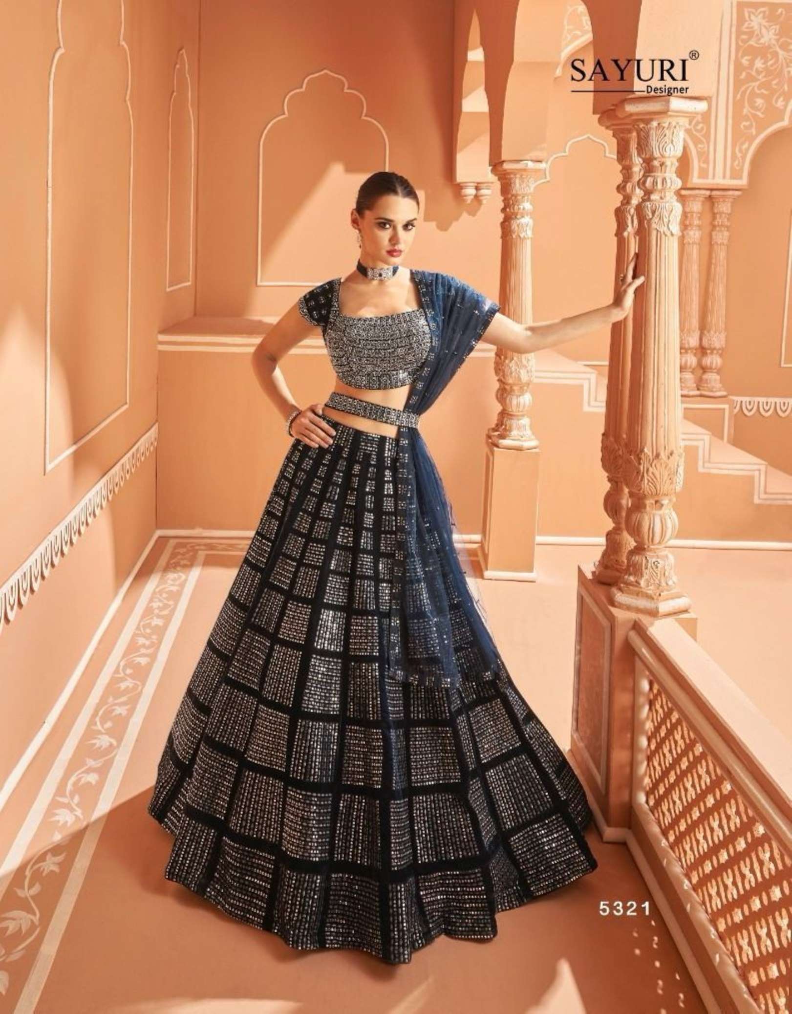 Sayuri Kalishta Embroidery Real Georgette Lehenga Choli