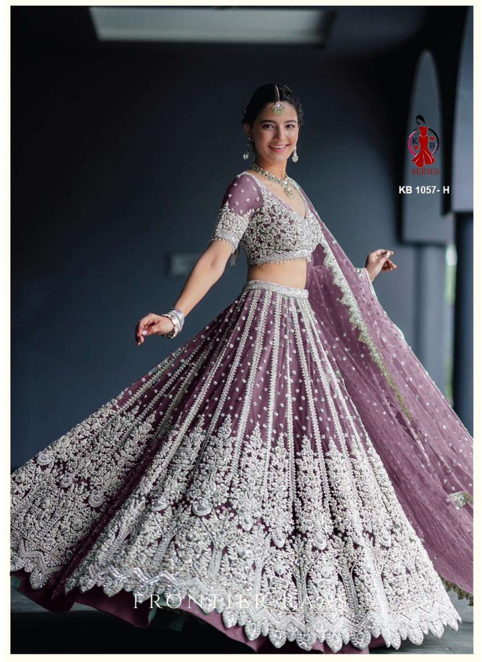 Sumshy Wedding Wear Heavy Butterfly Net Lehenga Choli