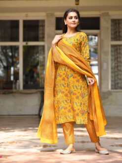 Sumshy Ladies Wear Printed Pure Cotton Readymade Suit