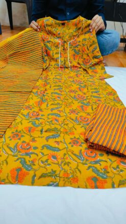 Sumshy Ladies Wear Printed Pure Cotton Readymade Suit