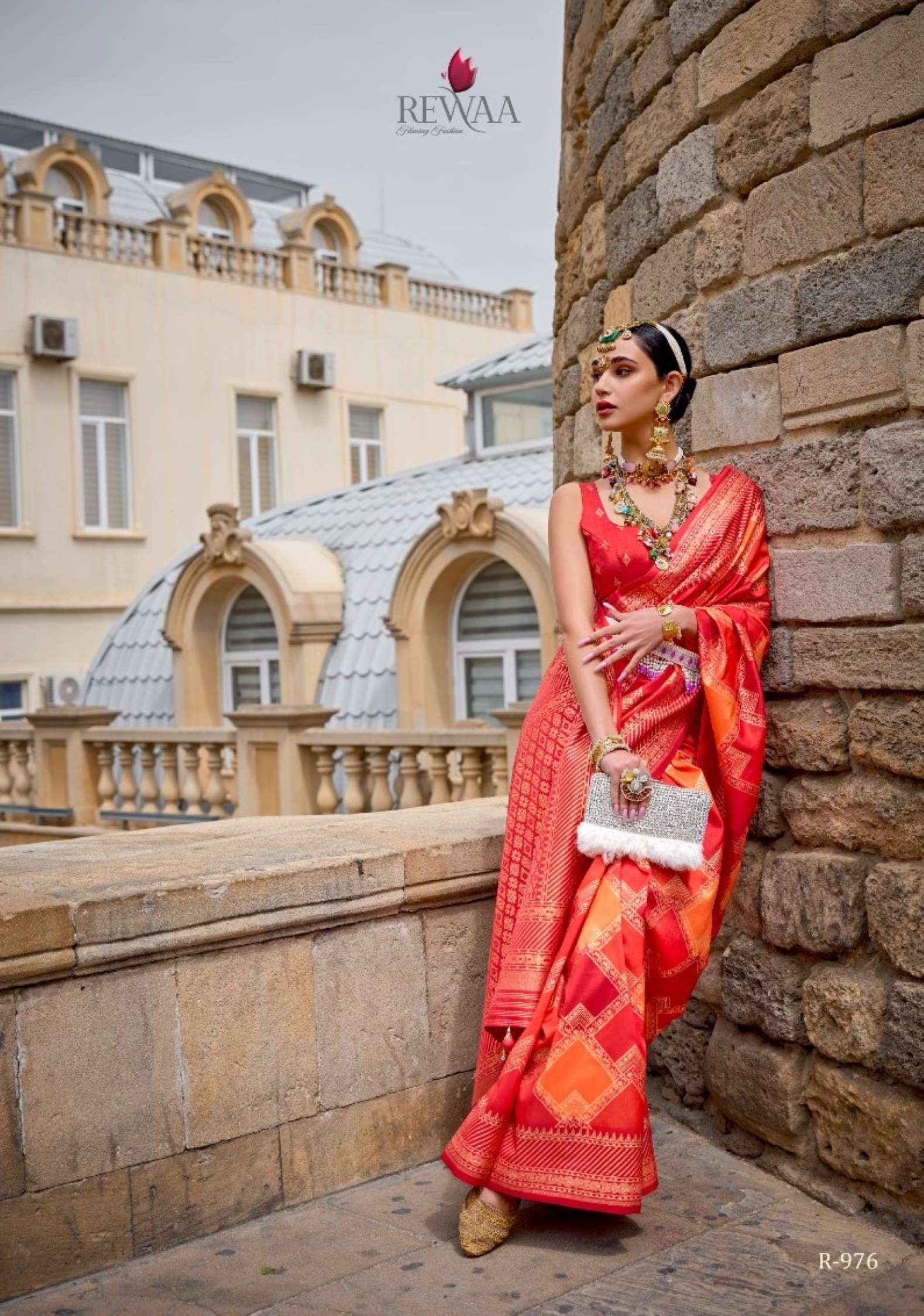 Rewaa Florance Superior V.P. Silk Printed Designer Sarees