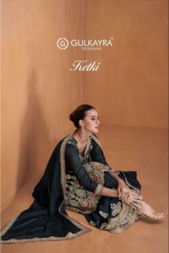 Gulkayra Ketki Embroidery Real Chinon Readymade Dress