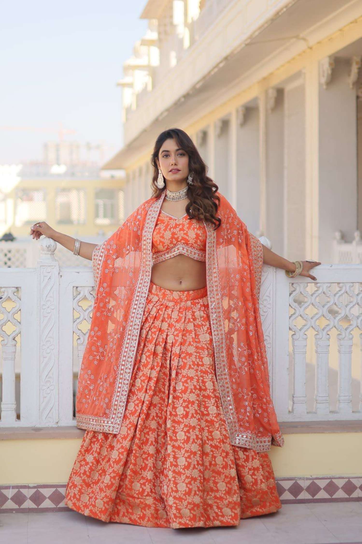 Sumshy Wedding Wear Pure Viscose Designer Lehenga Choli