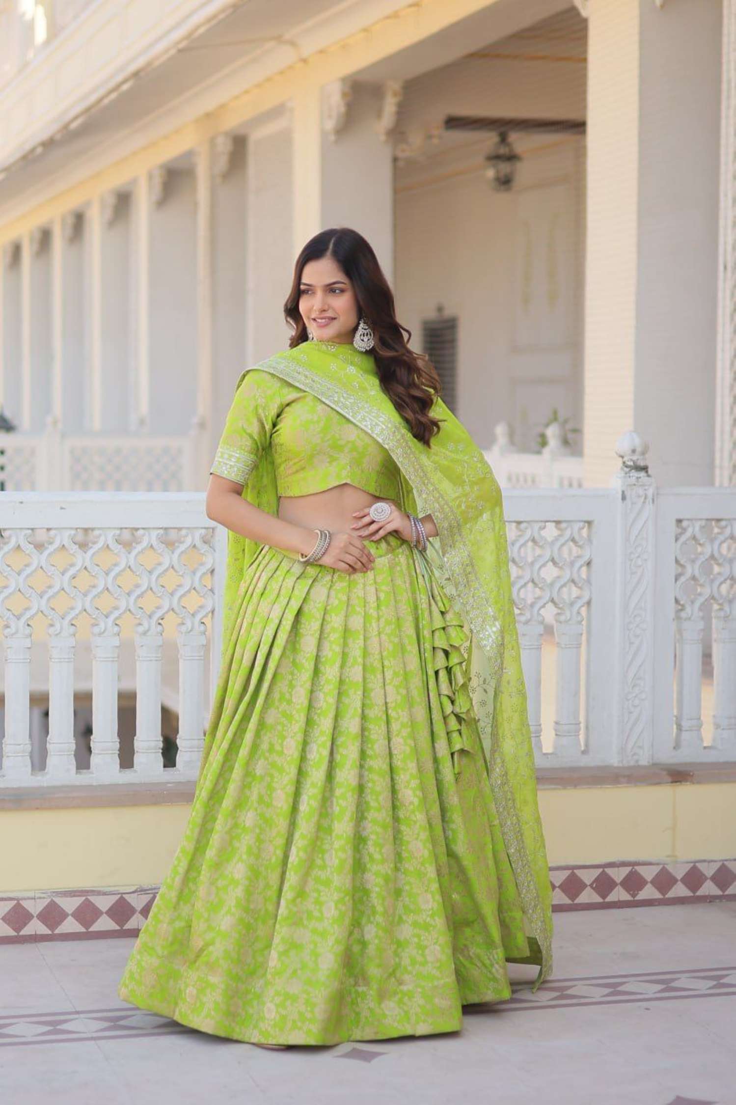 Sumshy Wedding Wear Pure Viscose Designer Lehenga Choli