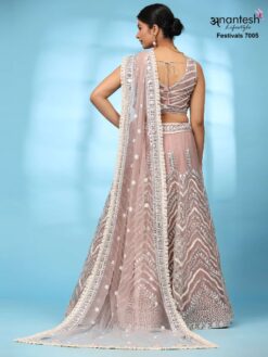 Sumshy Anantesh Lucknowi Premium Net Lehenga Choli