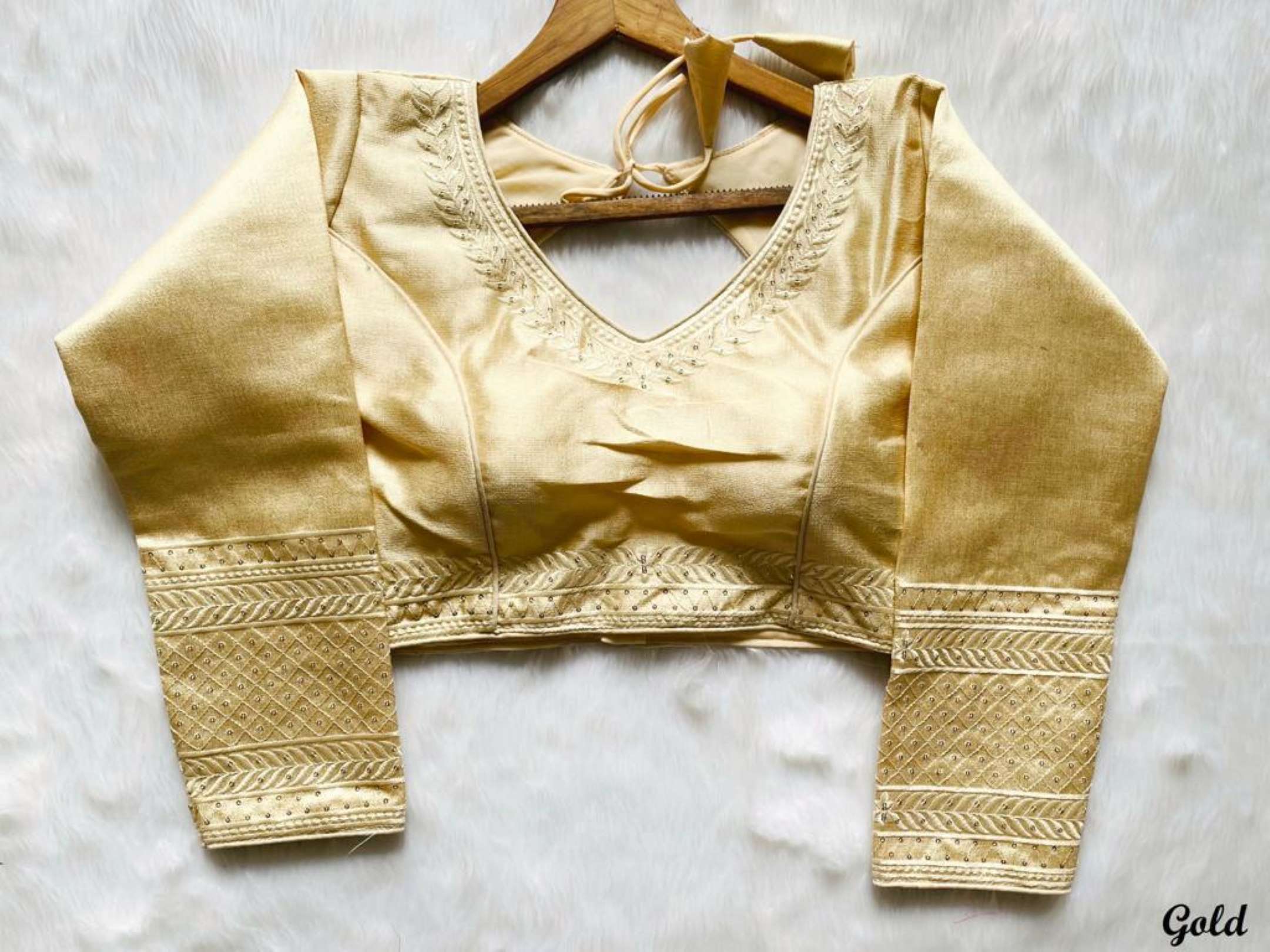 Sumshy Wedding Wear Sequence Milan Silk Blouse Online