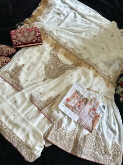 Sumshy Ziaaz Embroidery Georgette Pakistani Dress