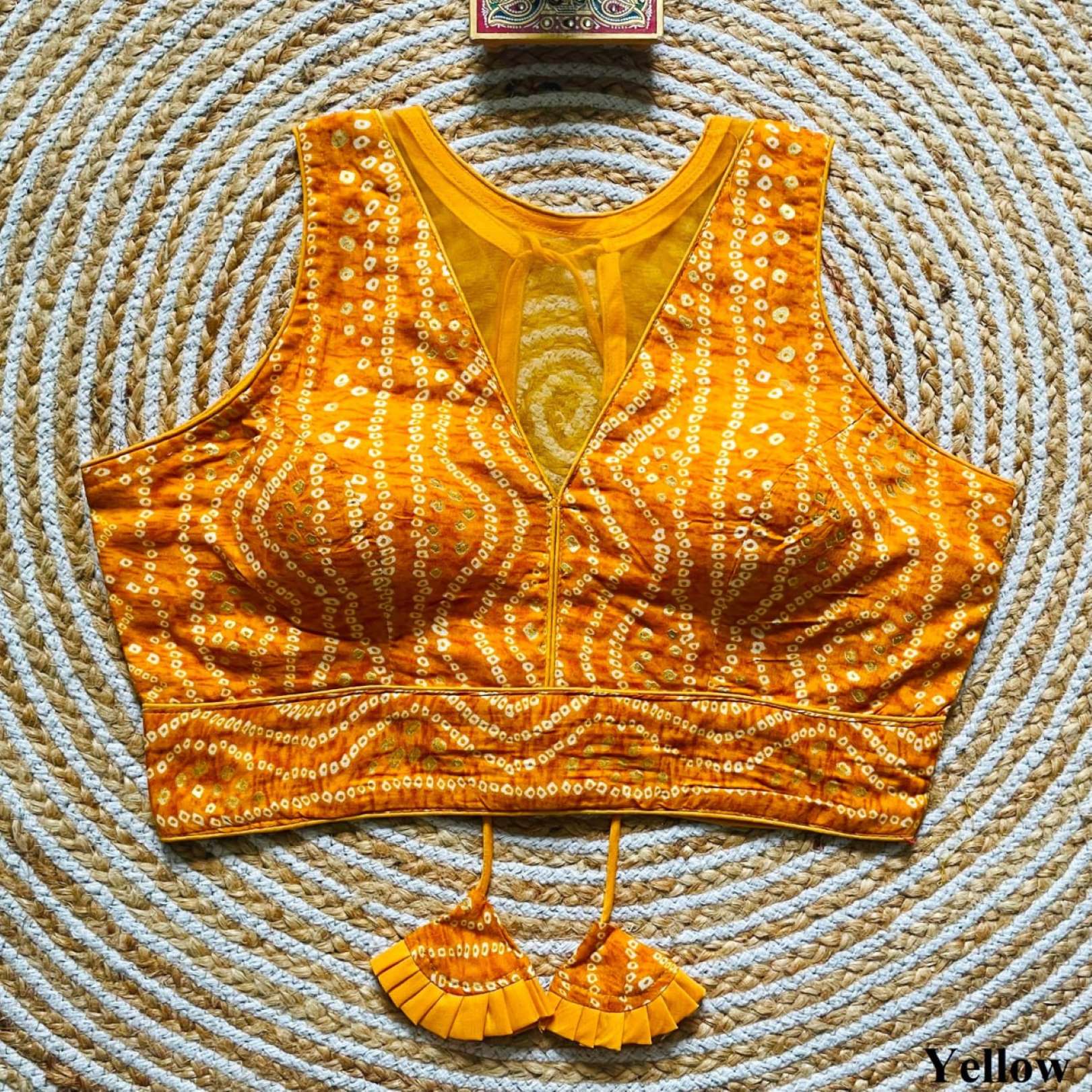 Sumshy Ladies Wear Printed Milan Silk Readymade Blouse