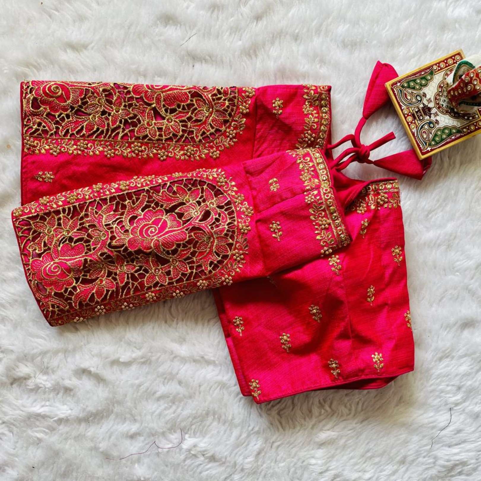 Sumshy Latest Designer Phantom Silk Readymade Blouse