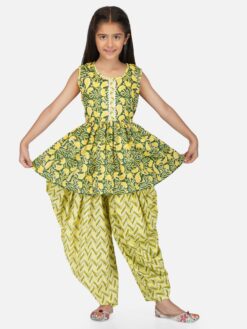 Sumshy Cotton Dhoti Kurti Party Wear Kids Dress Collection