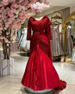 Sumshy Latest Party Wear Altar Satin Readymade Lehenga Choli