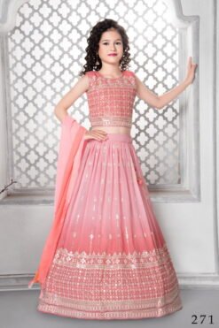 Catalog : SSDLehenga Choli Fabric Details Lehenga : Fox Georgette Choli : Fox Georgette Dupatta : Fox Georgette Size : 5 to to 12 Year Work : Heavy Embroidery Sequence Wholesale & Export by SUMSHY ENTERPRISE