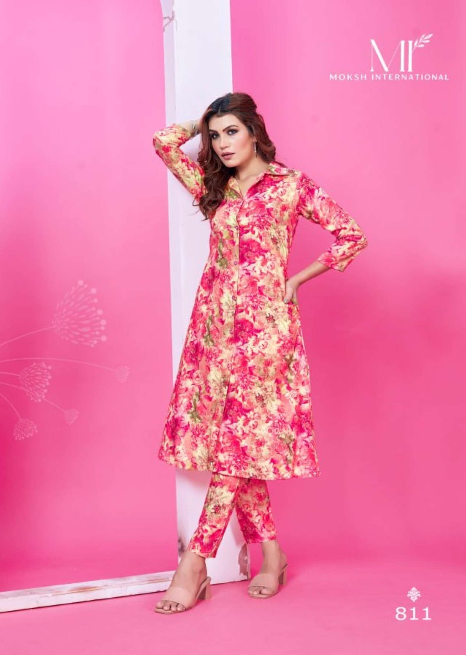 Moksh Wow Printed Premium Rayon Co-ord Set
