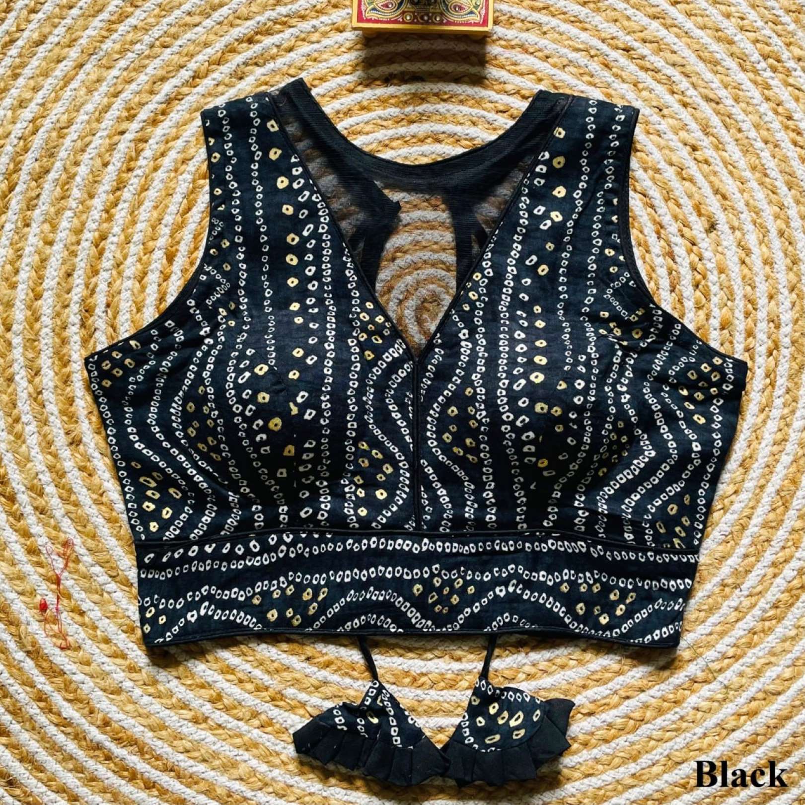 Sumshy Ladies Wear Printed Milan Silk Readymade Blouse