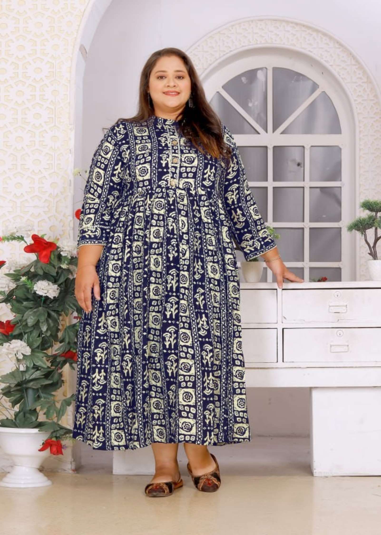 Moksh Big Size Vol 2 Printed Heavy Rayon Gown