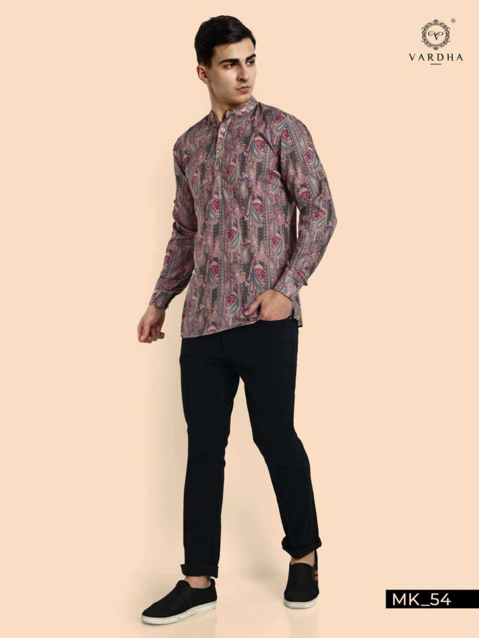 Sumshy Vardha Printed Cotton Mens Shirt