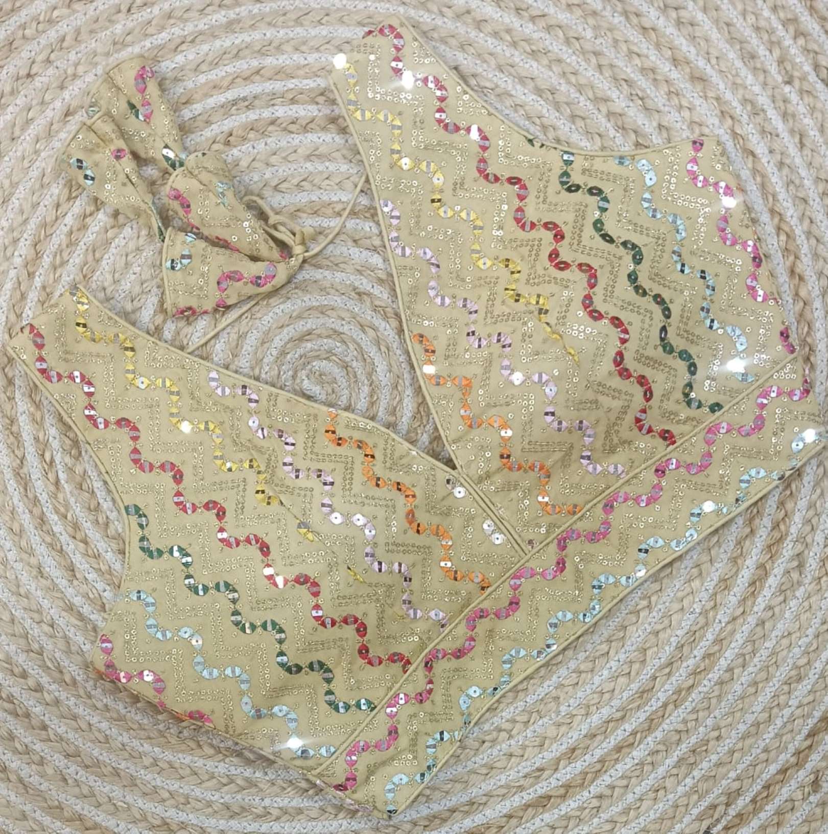 Sumshy Bollywood Big Size Multi Georgette Blouse