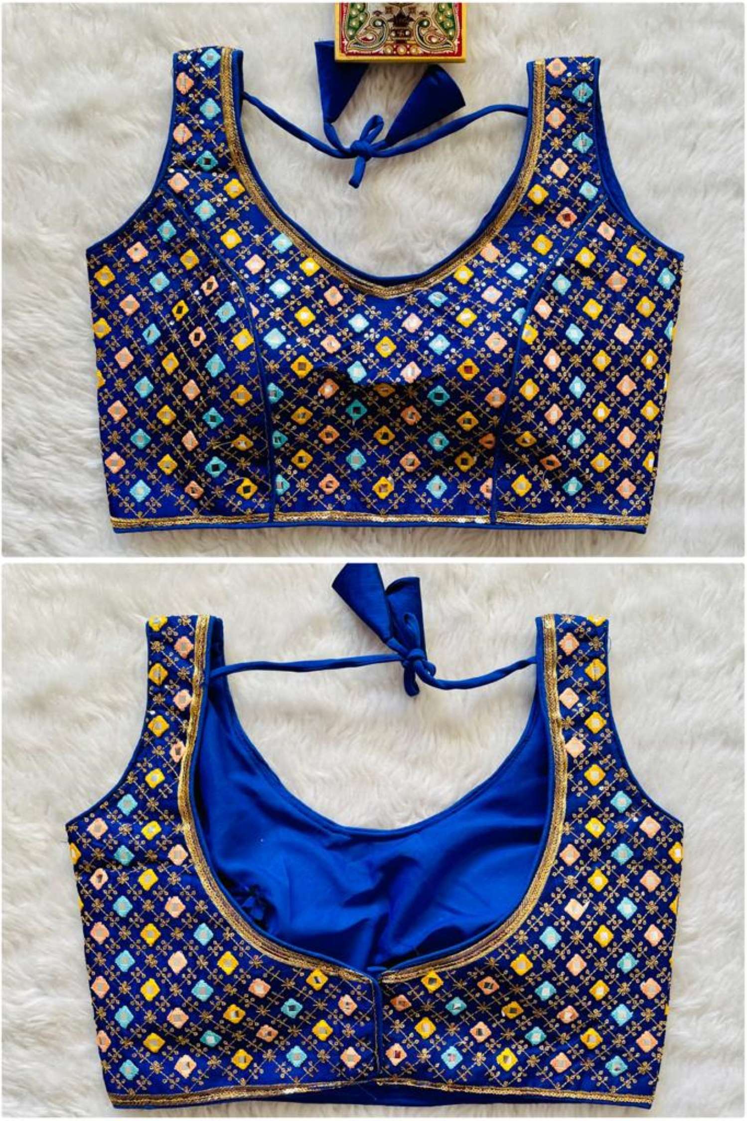 Sumshy Ladies Wear Heavy Phantom Silk Designer Blouse