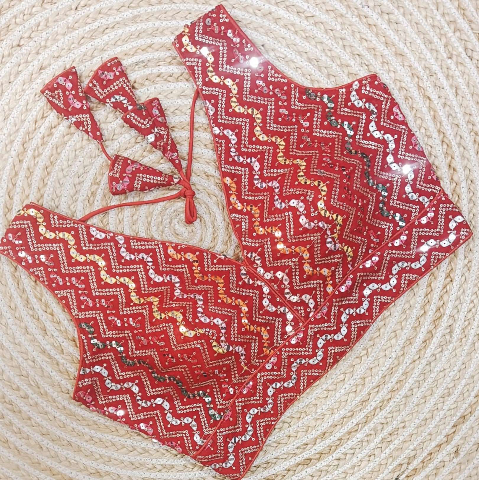 Sumshy Bollywood Big Size Multi Georgette Blouse