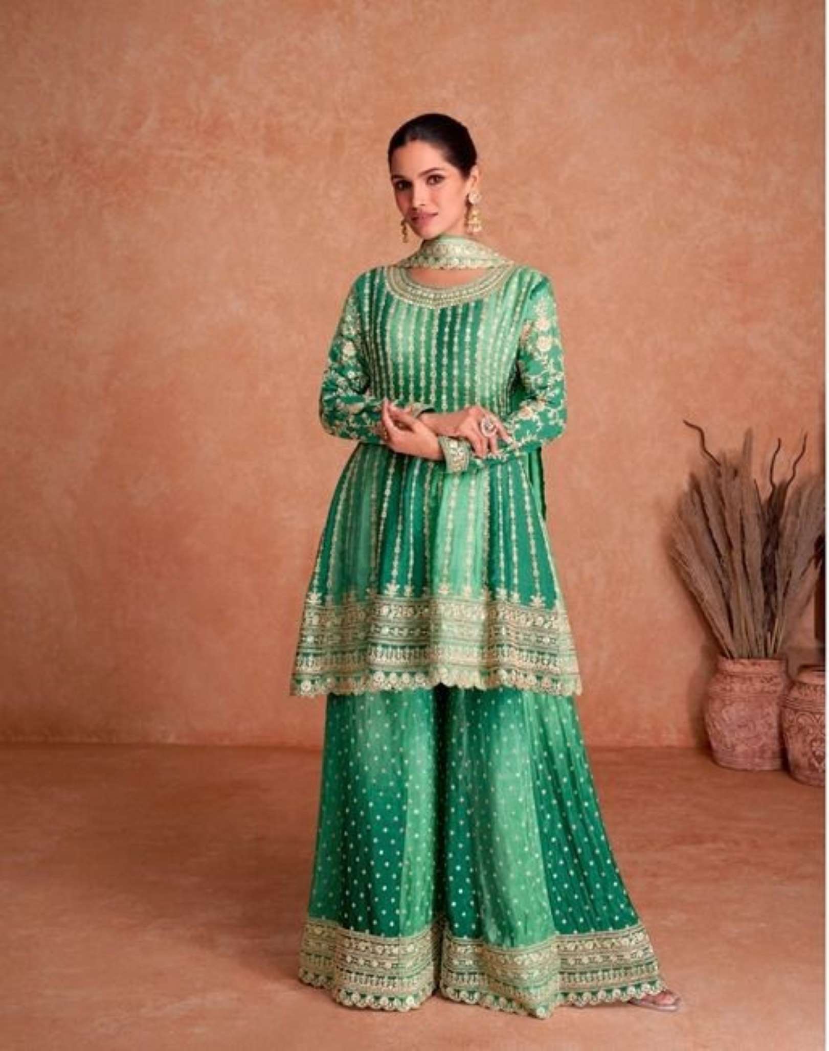 Gulkayra Vaani Vol.2 Real Chinon Embroidered Readymade Dress