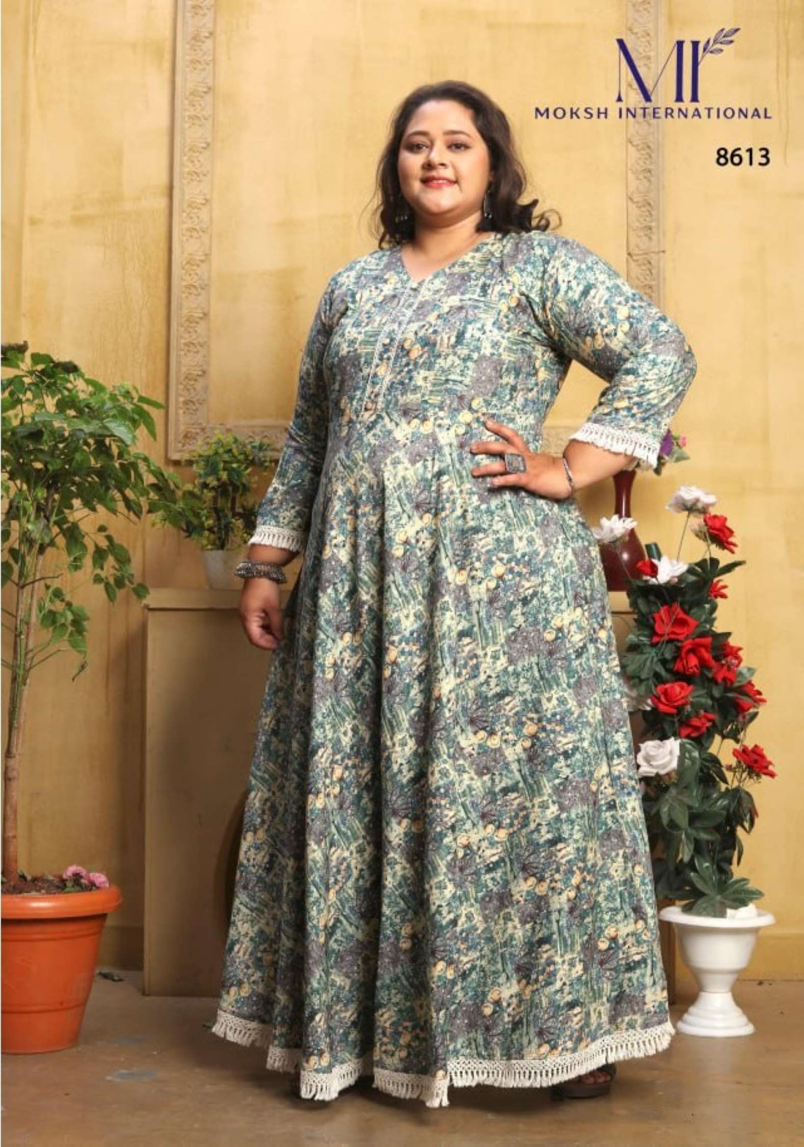 Moksh Jambo Vol 2 Printed Premium Rayon Gown