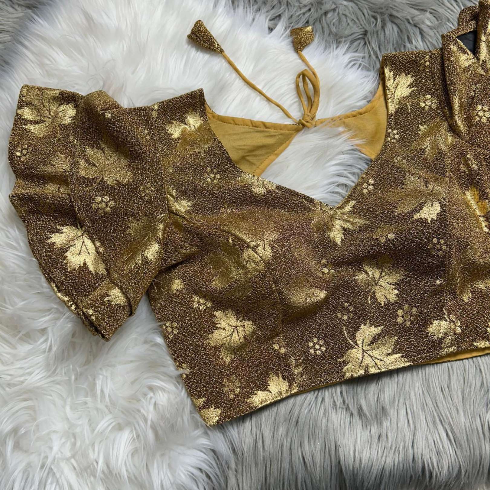 Sumshy Party Wear Ruffle Imported Koria Readymade Blouse