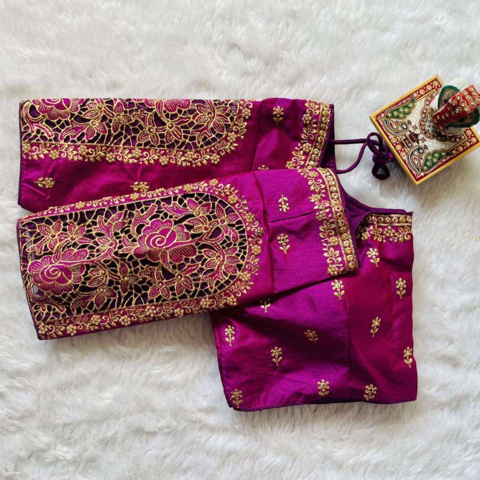 Sumshy Latest Designer Phantom Silk Readymade Blouse