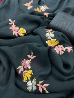 Sumshy Kabiri Designer Heavy Georgette Sarees