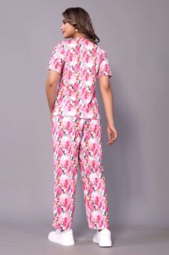 Sumshy Printed Cotton Lycra Ladies Co-ord Set